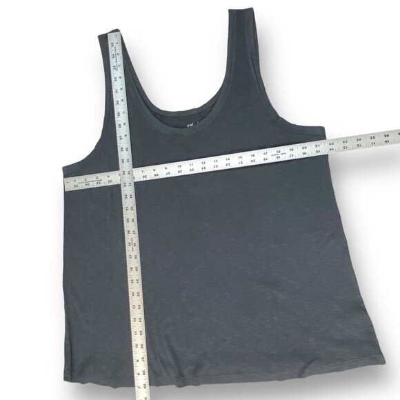 Universal Thread/Good Co. Camisole Womens Sz 3X Grey Sleeveless Ribbed Tank Top - Picture 5 of 11